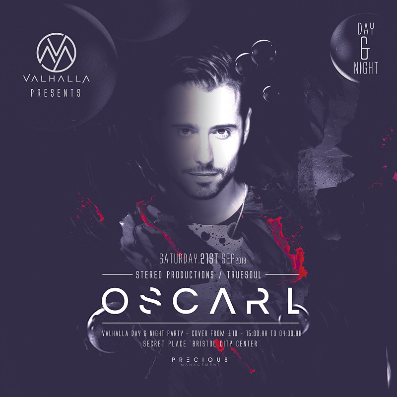 Valhalla  presents: Oscar L at (Toto's) 125 Redcliff St, Bristol BS1 6QR