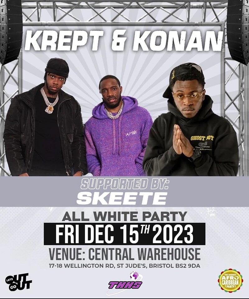 Krept & Konan + Skeete , With DJ’s All Night at Gravity Nightclub
