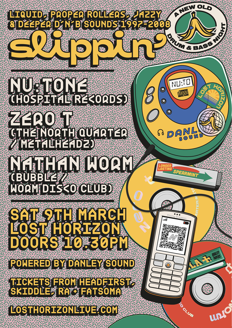 Slippin’ Launch Party > Nu:Tone & Zero T + more at Lost Horizon