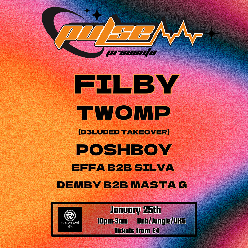 Pulse Events Launch Party w/ D3luded Takeover at Basement 45