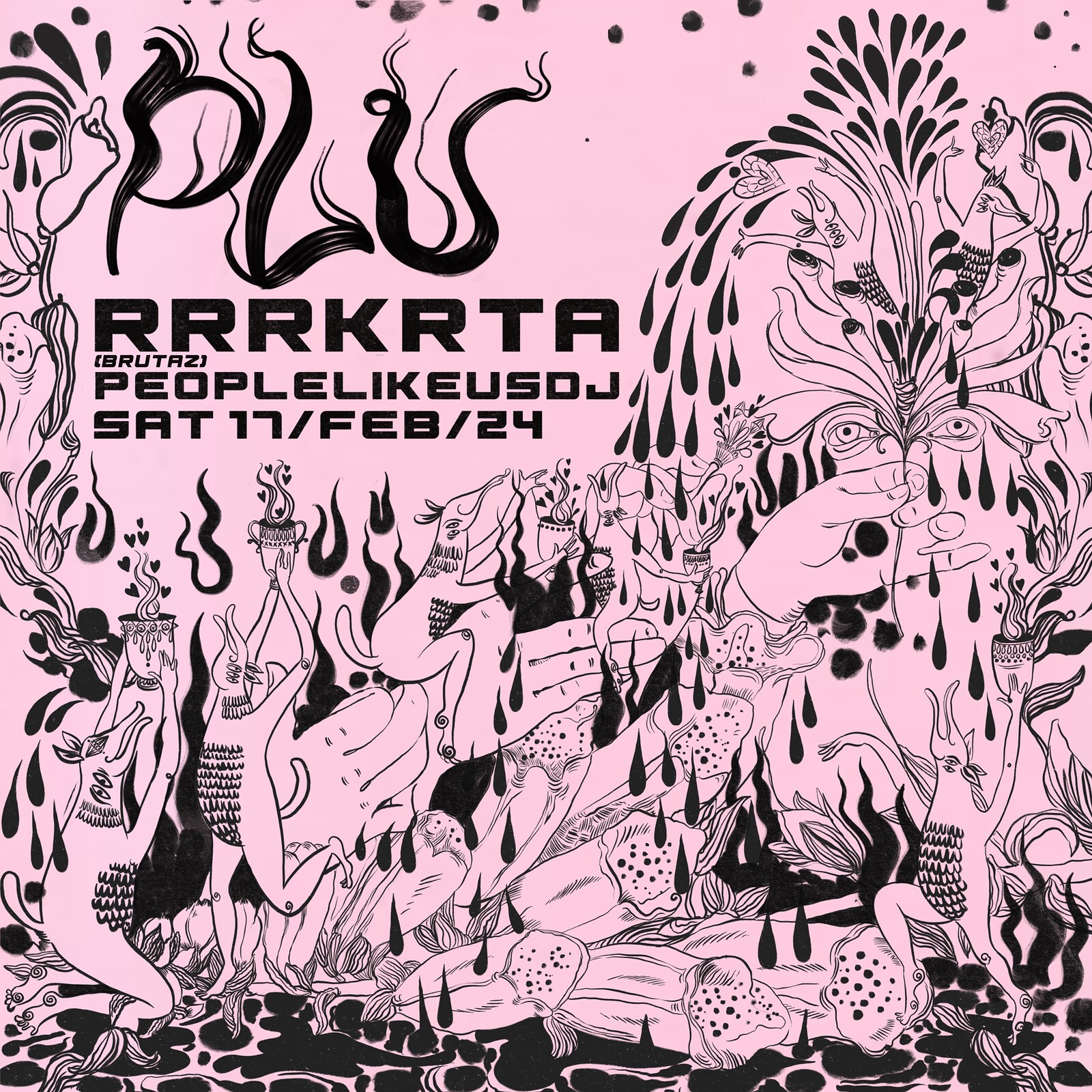 PLU with RRRKRTA at Loco Klub