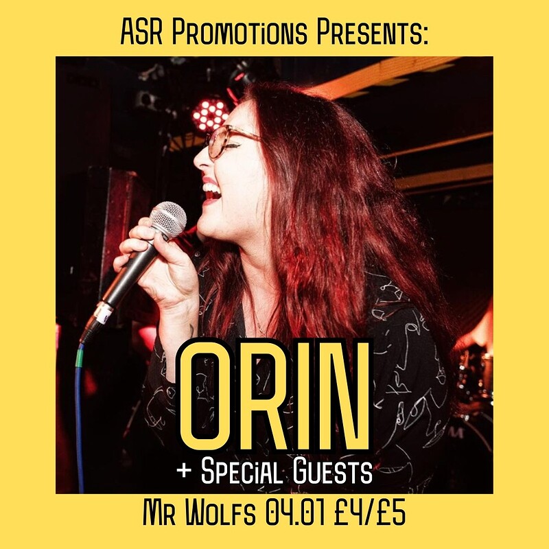 ORIN + Fall Arc + Frazer Watson at Mr Wolfs