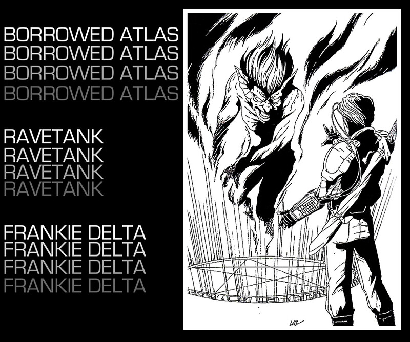 Borrowed Atlas + Ravetank + Frankie Delta at The Thunderbolt