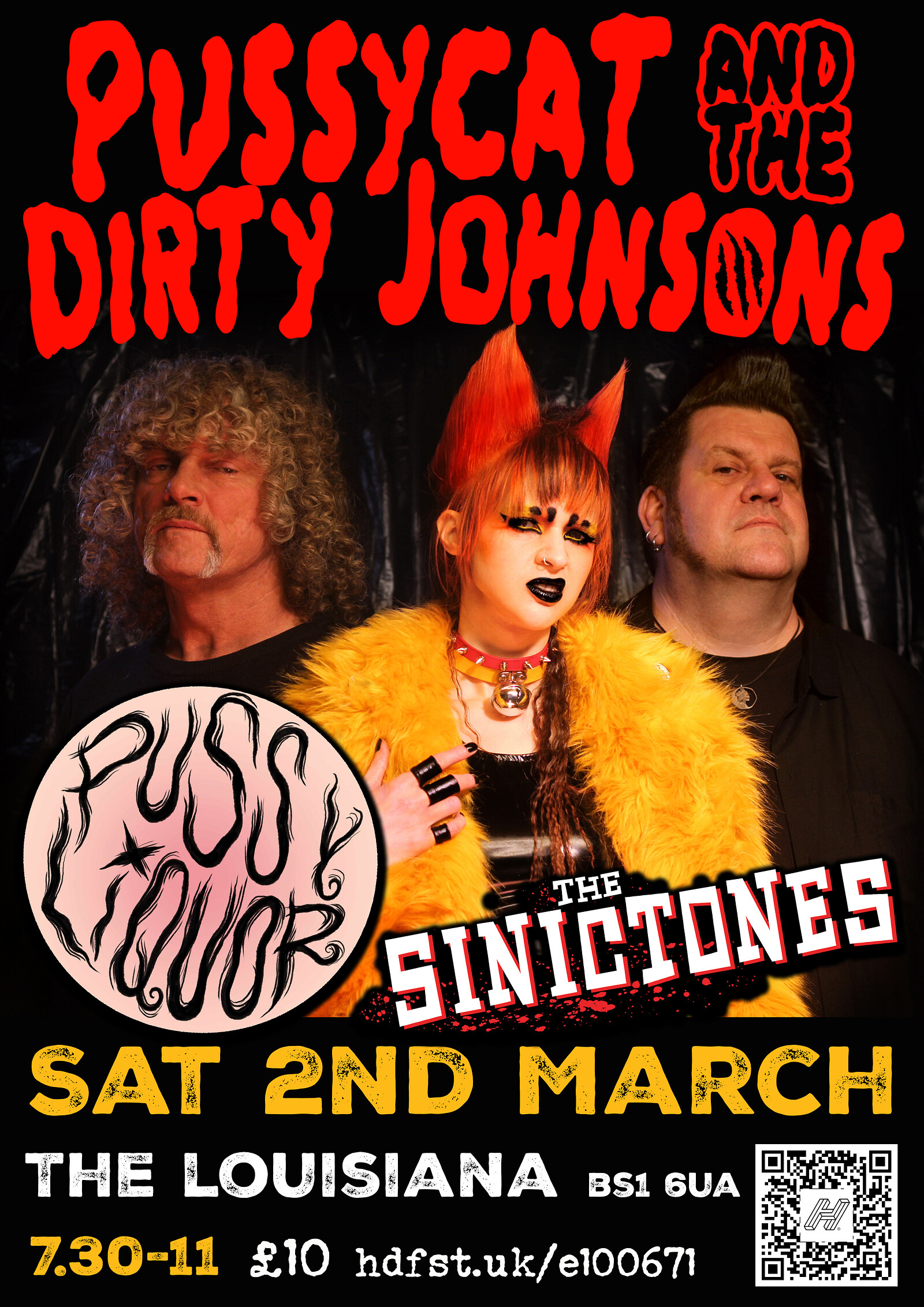 PUSSYCAT AND THE DIRTY JOHNSONS at The Louisiana