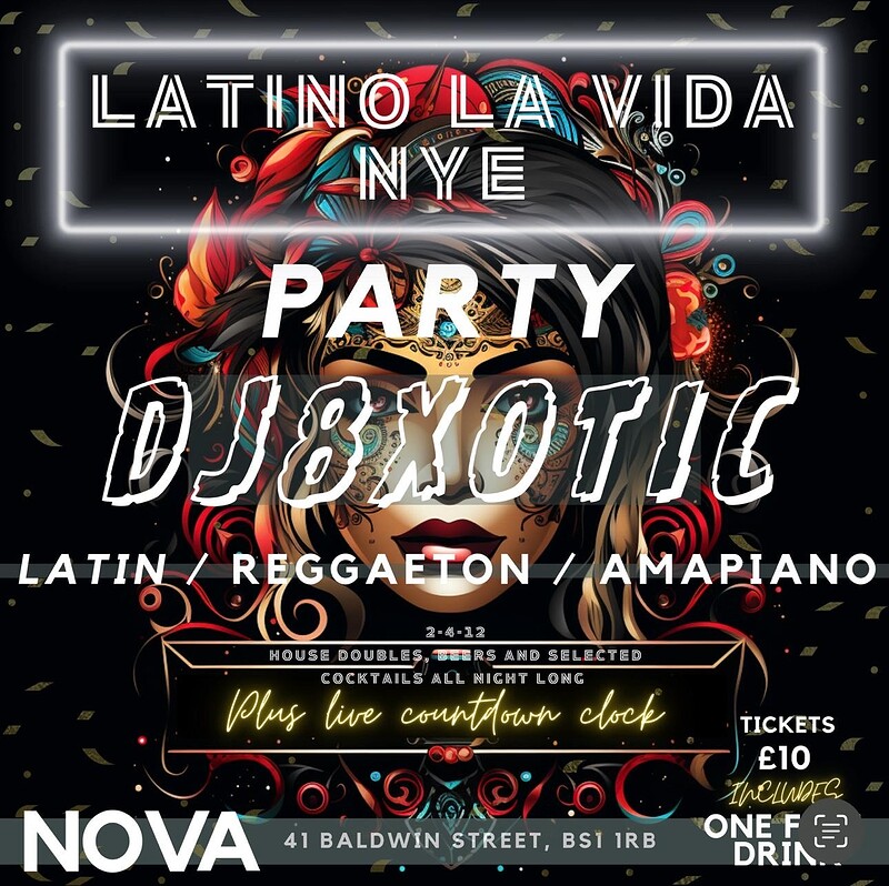 La Vida Latina Loca - NYE at Nova