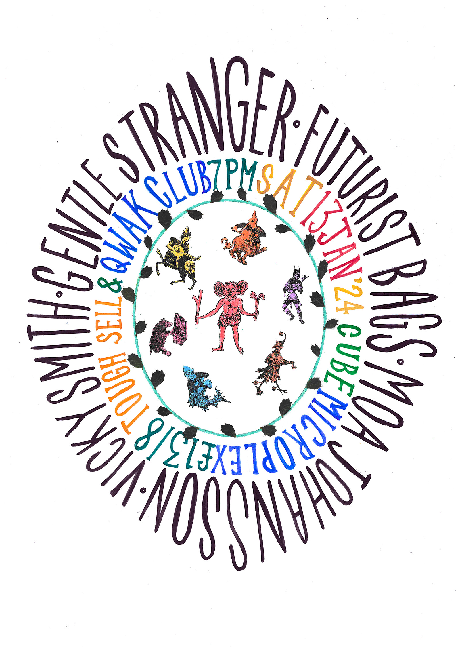 Gentle Stranger + Futurist Bags + much much more at The Cube