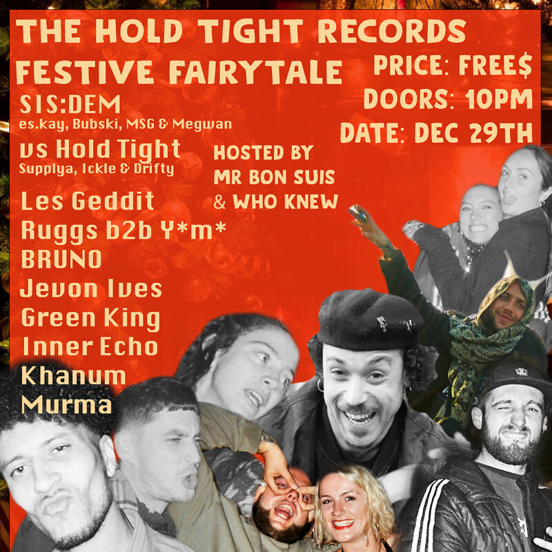 FREE ENTRY -Hold Tight Records Festive Fairtytale at Lost Horizon