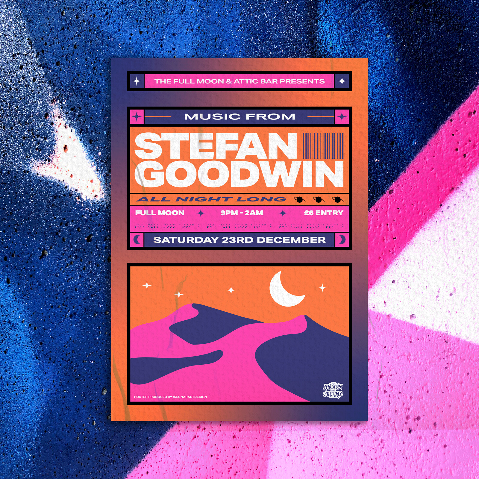 Stefan Goodwin: All Night Long at The Full Moon & Attic Bar