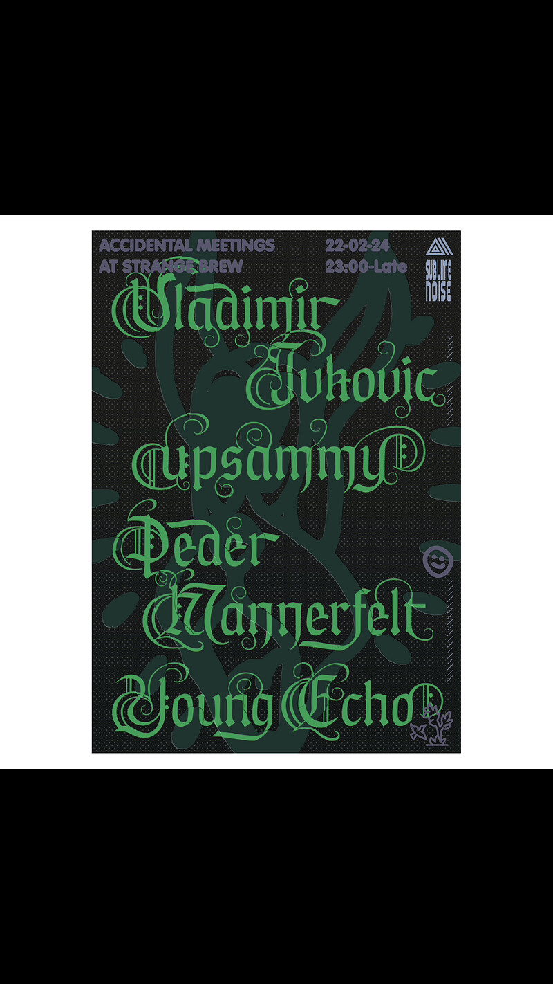 Vladimir Ivkovic, Upsammy, Peder Mannerfelt, YE at Strange Brew