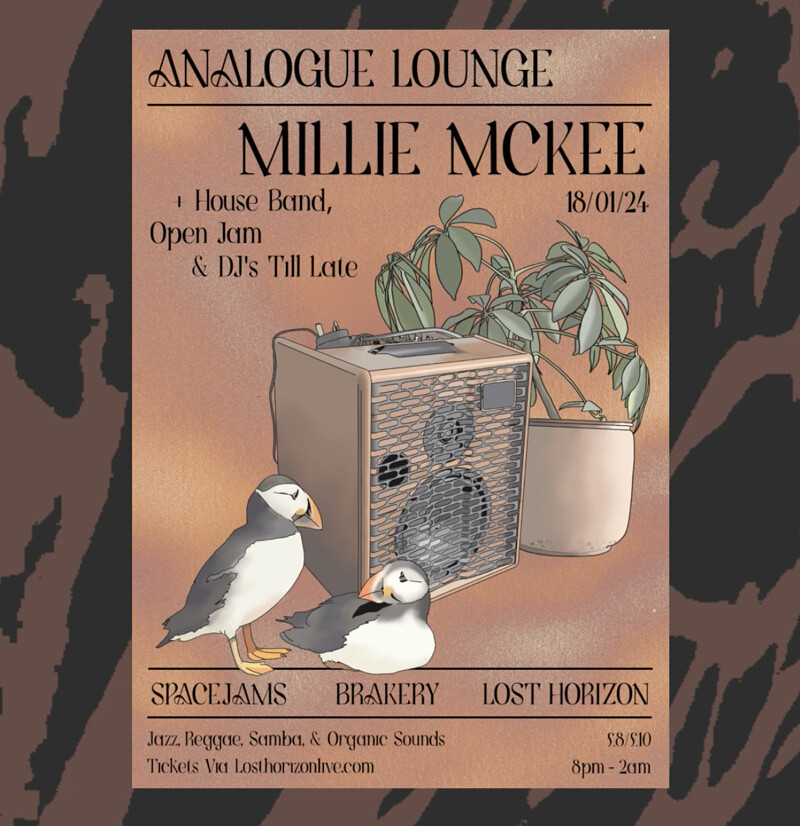 Analogue Lounge w/ Millie Mckee at Lost Horizon