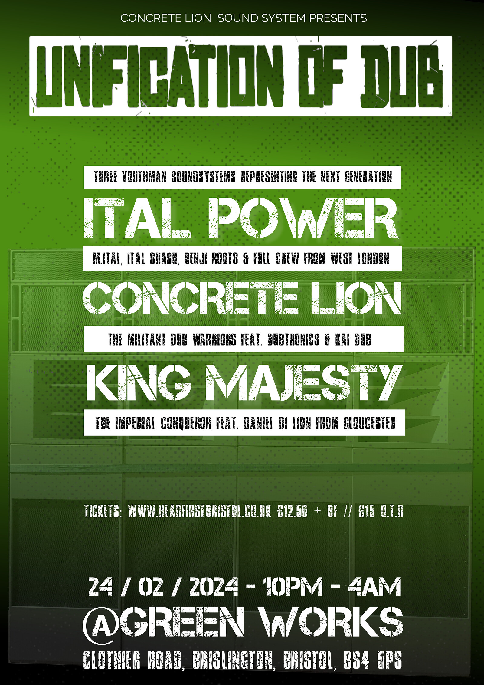 Unification Of Dub at Green Works