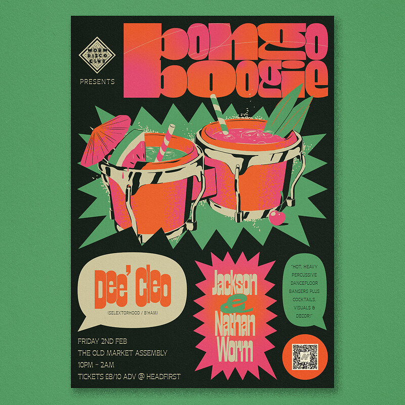 Worm Disco Club present: 'Bongo Boogie’ at The Old Market Assembly