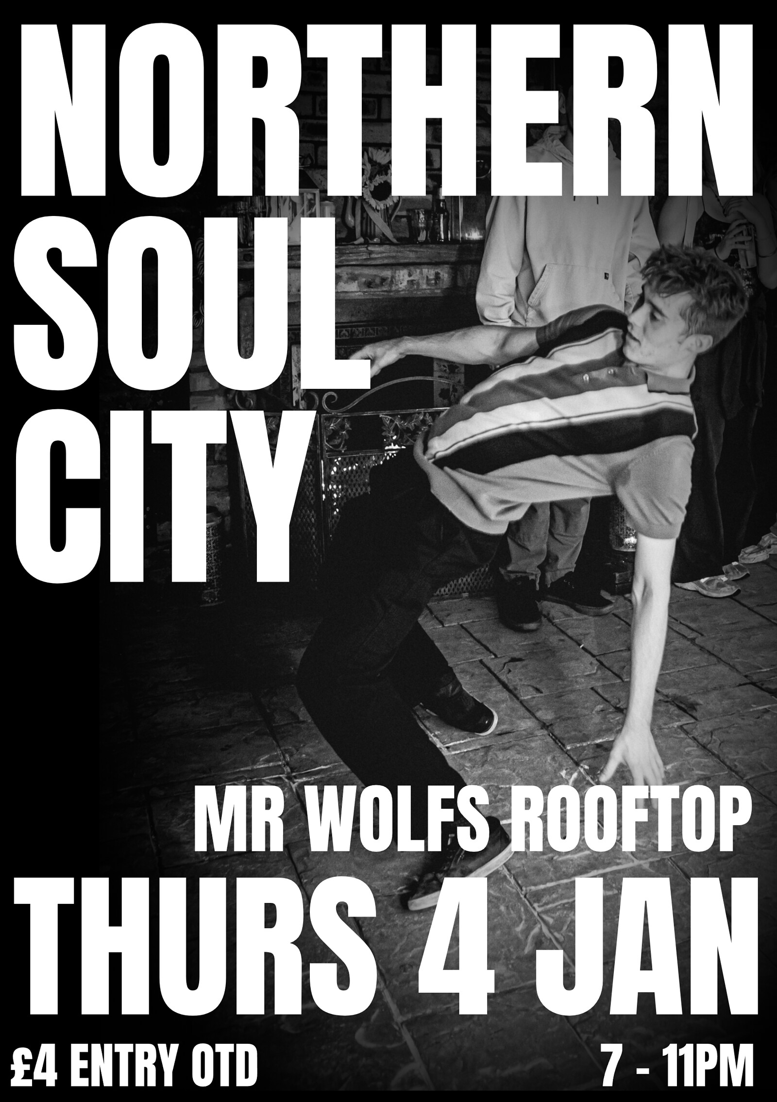 NORTHERN SOUL CITY at Mr Wolfs Rooftop