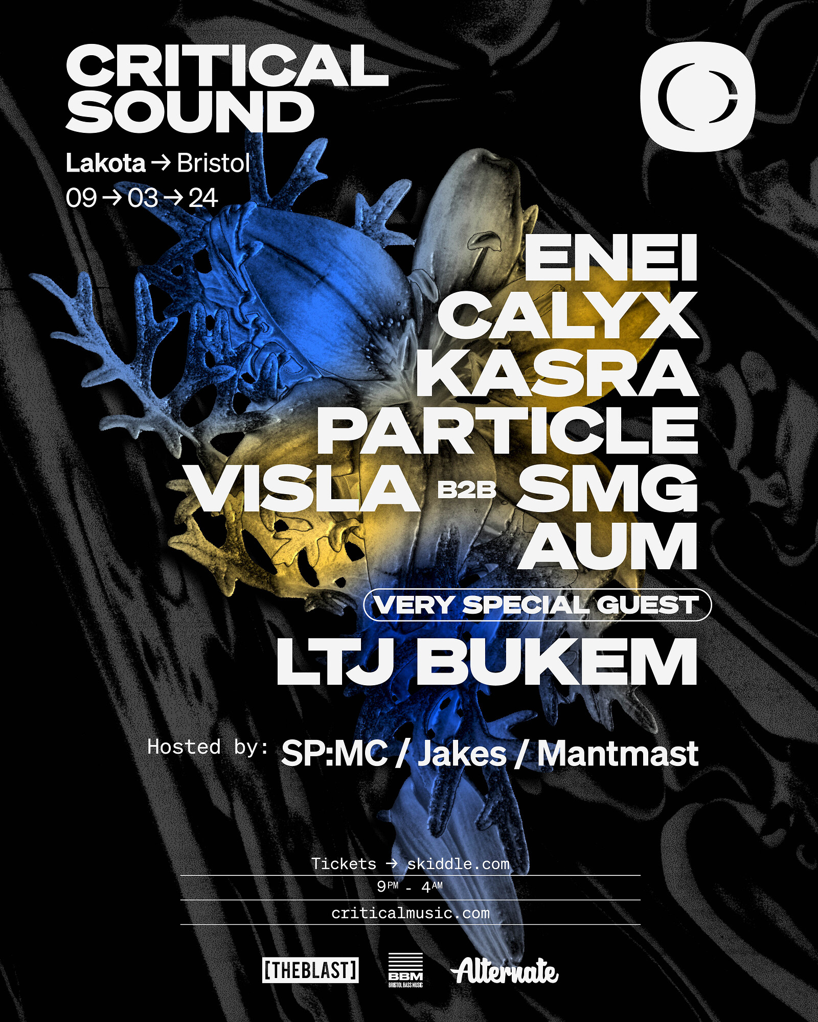 Critical Sound Bristol //  x Alternate at Lakota