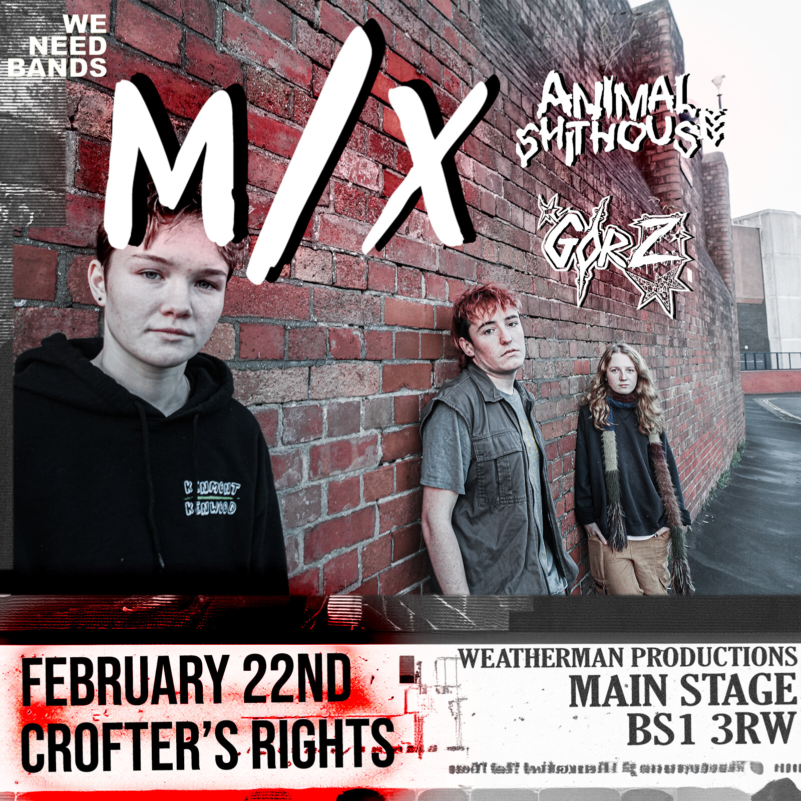 M/X + Support at Crofters Rights