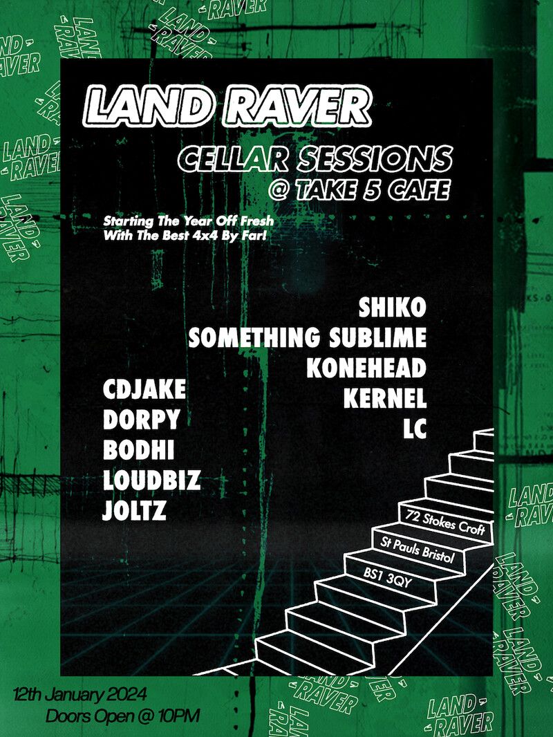 Land Raver: Cellar Sessions at Take Five Cafe