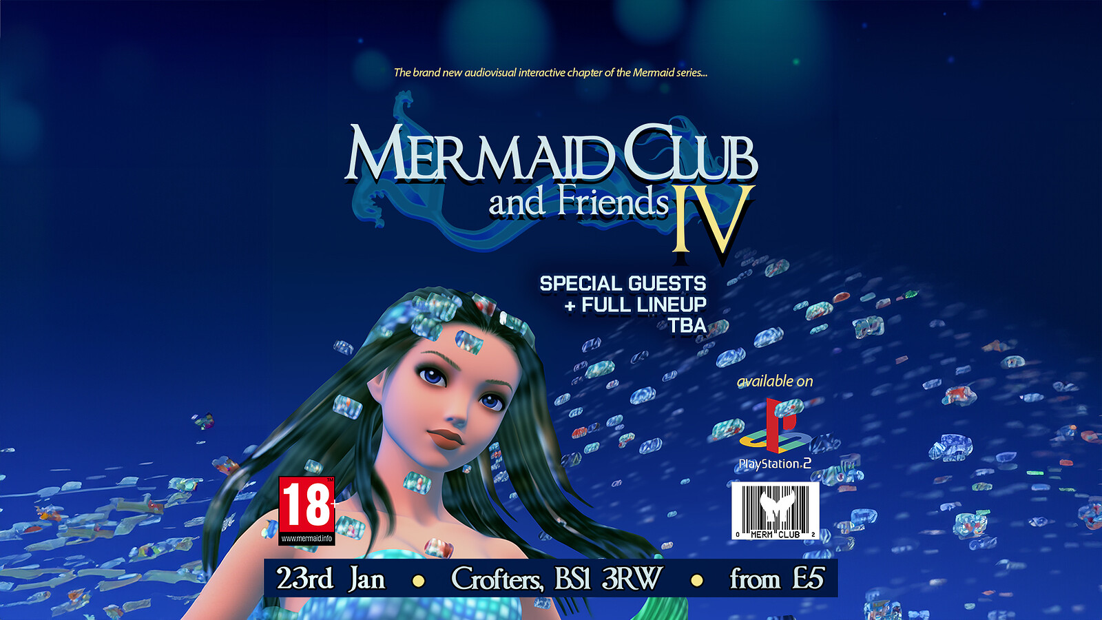 Mermaid Club & Friends IV at Crofters Rights
