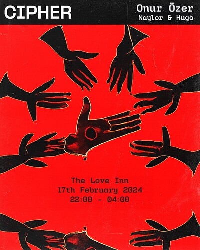 Cipher w/ Onur Özer at The Love Inn