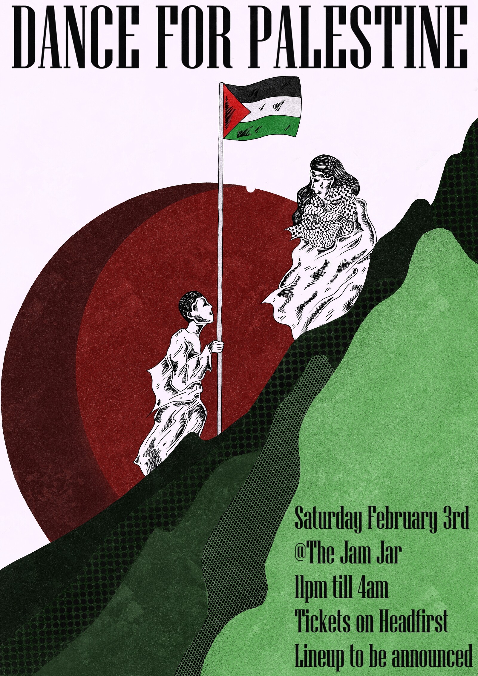 UDAYA fundraiser for PALESTINE at The Jam Jar