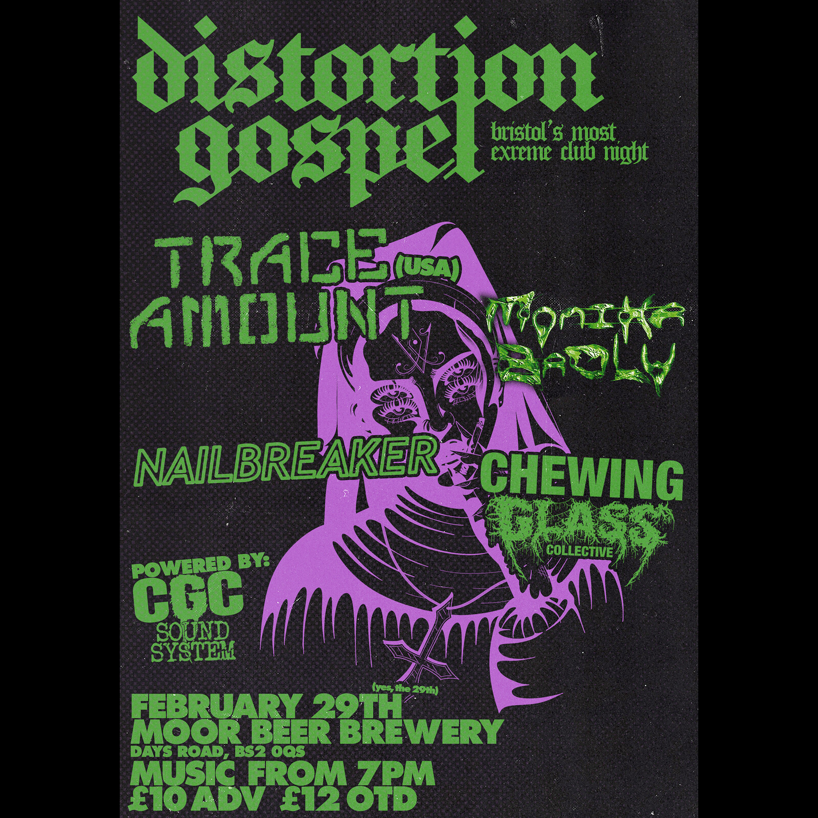 DISTORTION GOSPEL #3 at Moor Beer Co