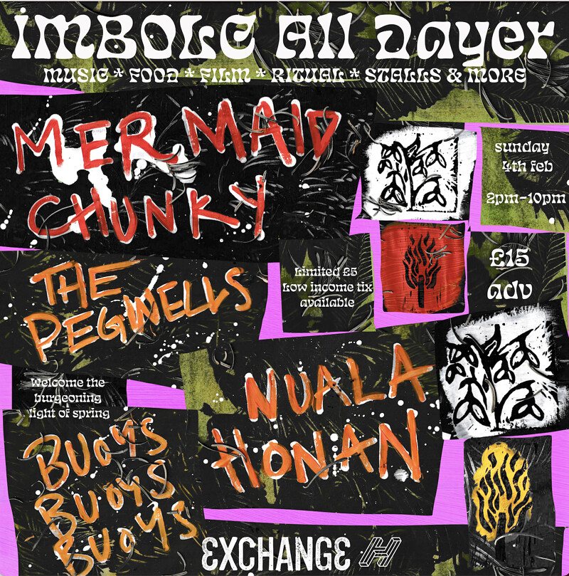 Imbolc celebration with Mermaid Chunky at Exchange