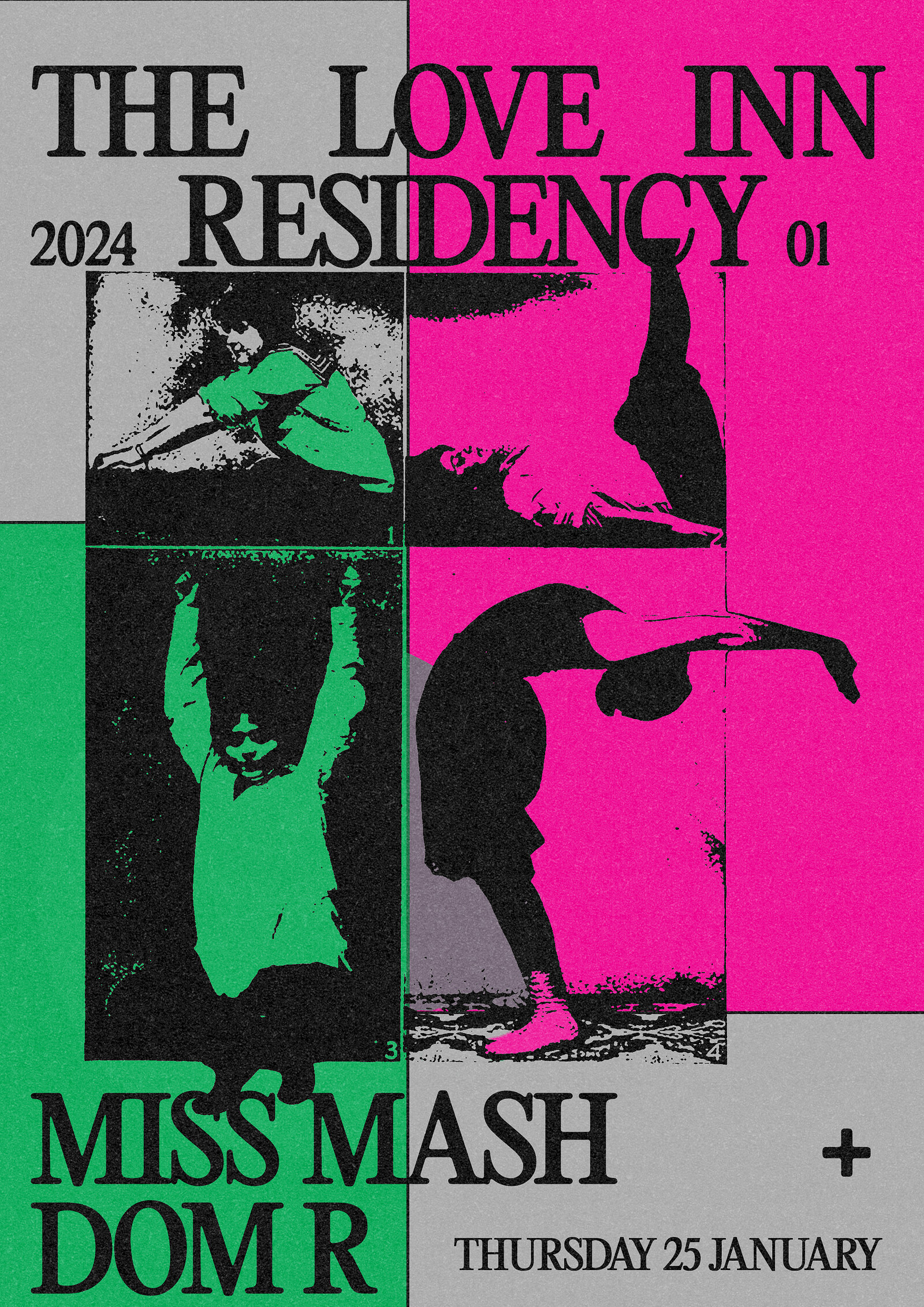 Miss Mash + Dom R RESIDENCY#01 at The Love Inn