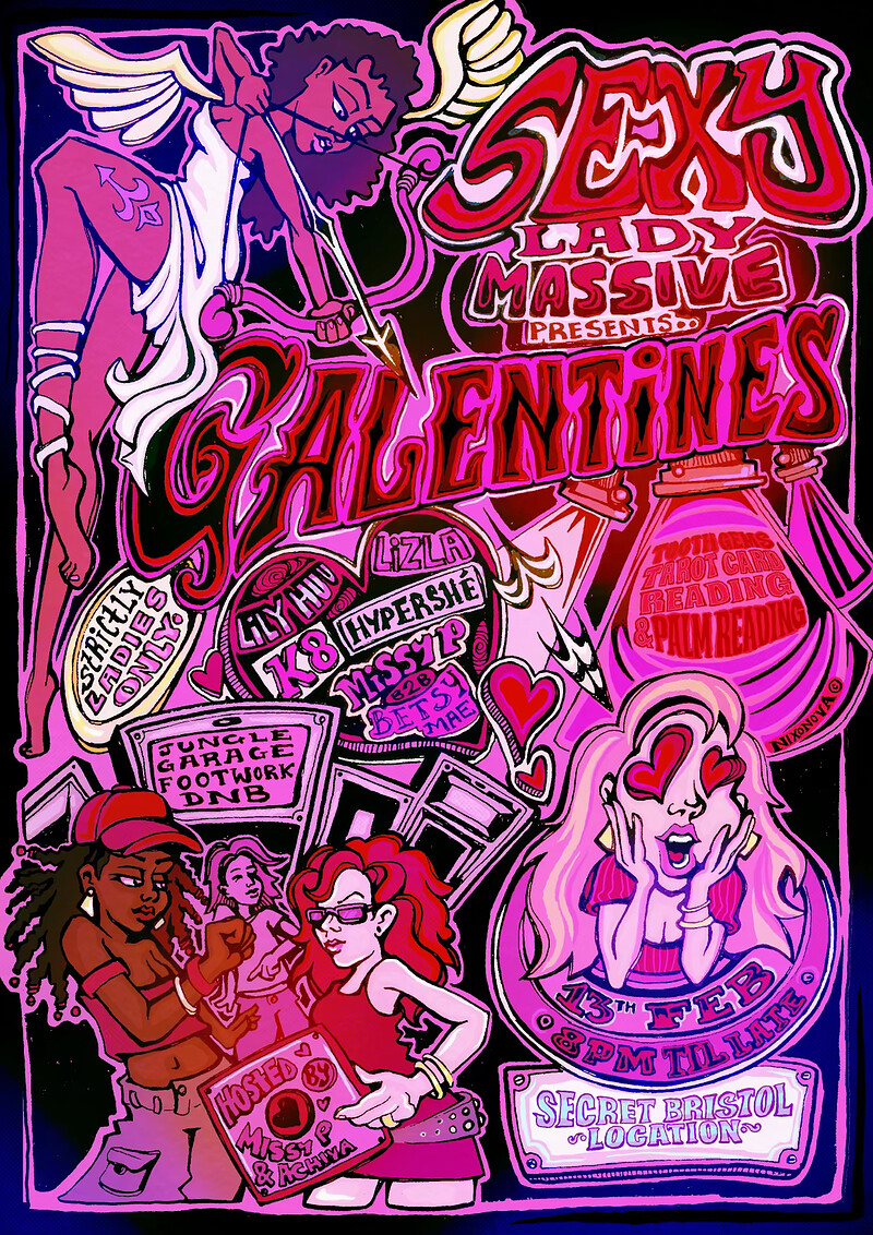 SLM PRESENTS: GALENTINES at Secret Bristol Venue