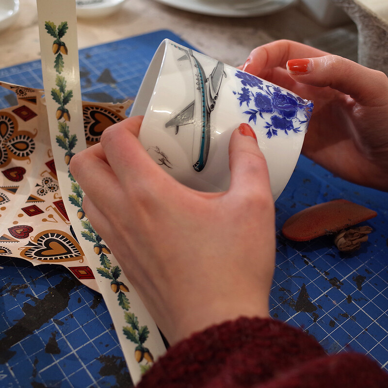 Stokes Croft China Decorating Workshop at PRSC