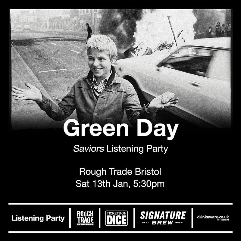 Green Day: 'Saviors' Listening Party at Rough Trade Bristol