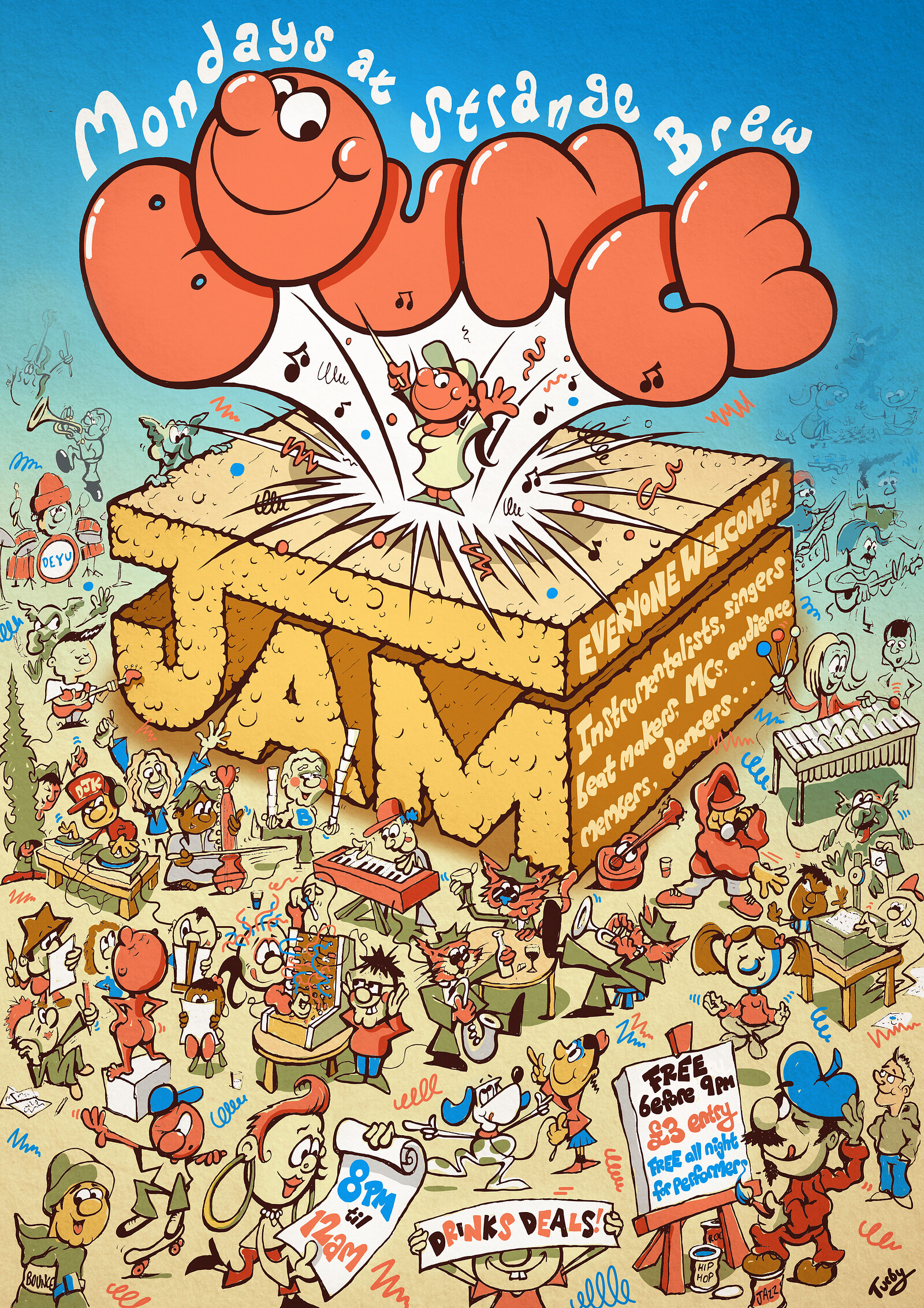 Bounce - Open Jam at Strange Brew