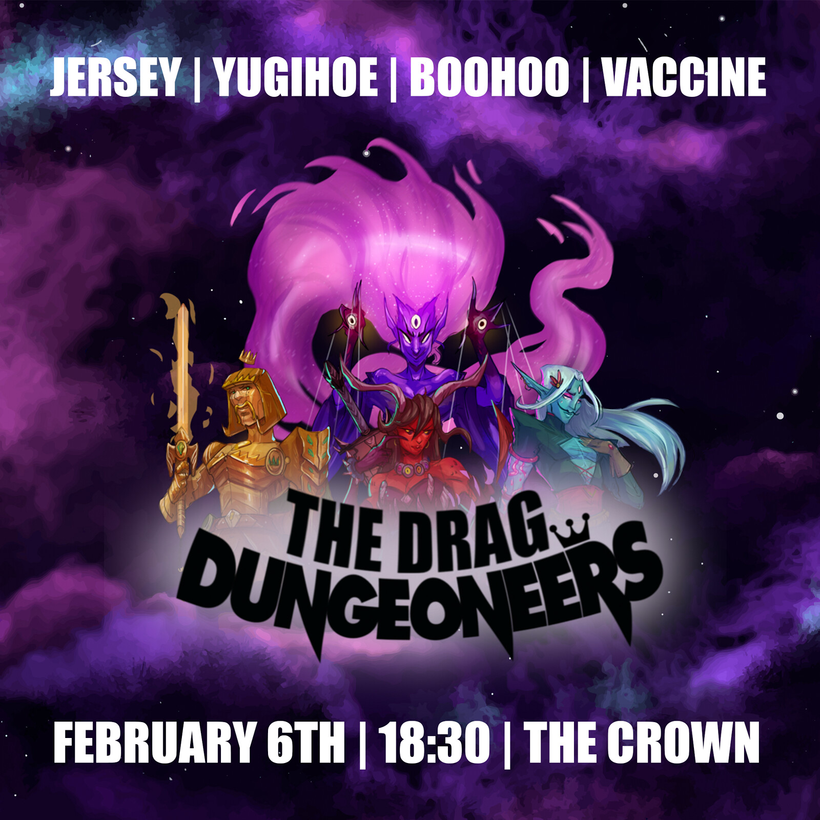 The Drag Dungeoneers at The Crown