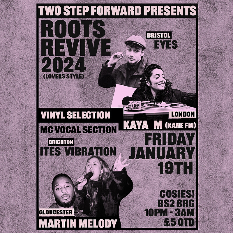 TWO STEP FORWARD: ROOTS REVIVE • LOVERS STYLE at Cosies