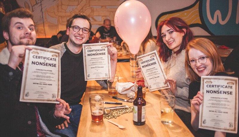 Big Quiz of Utter Nonsense at The Bristol Improv Theatre