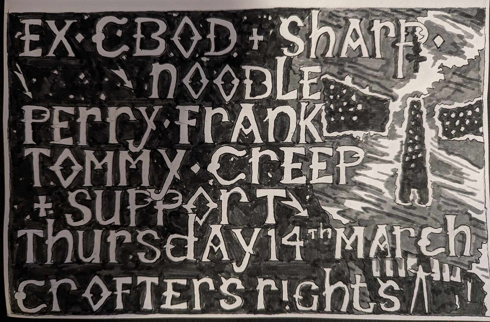 PERRY FRANK / TOMMY CREEP / MALASOMMA / DAVIDDAVID at Crofters Rights