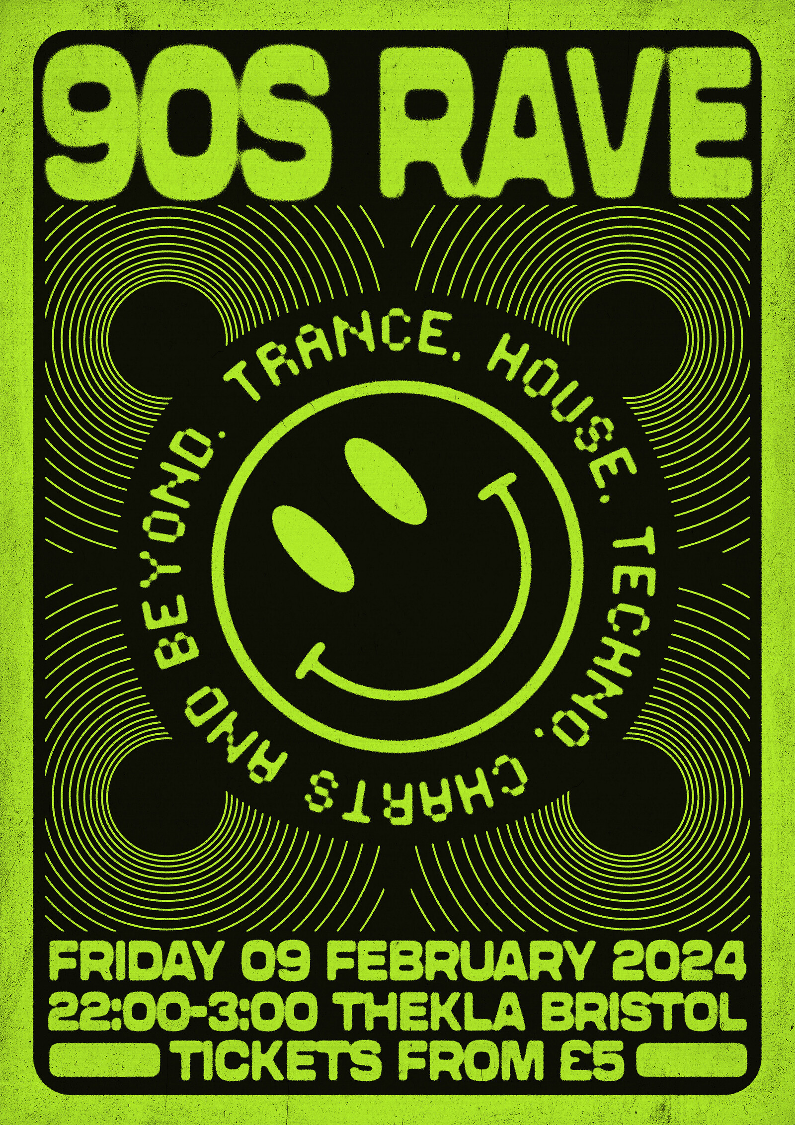 90s Rave at Thekla