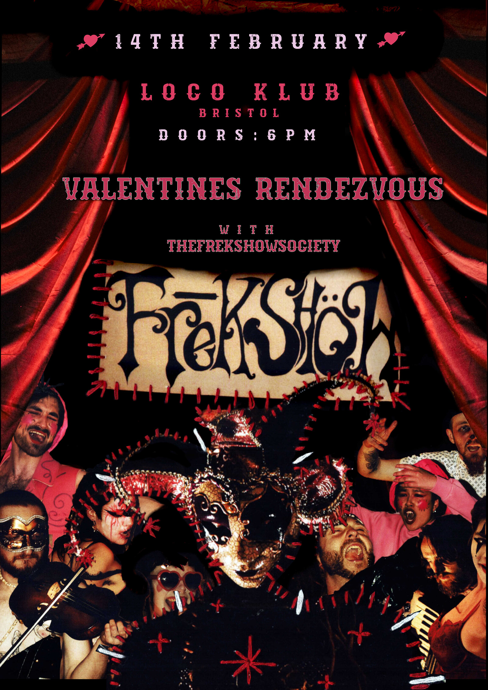 The Frekshow Rendezvous at Loco Klub