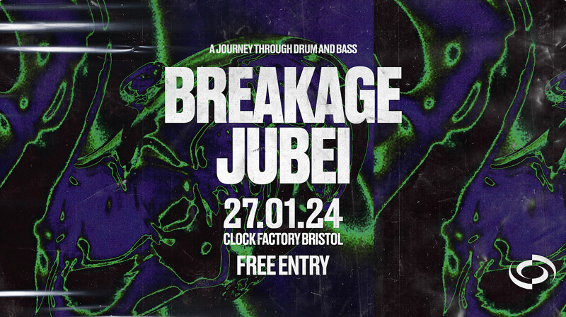Breakage & Jubei • A Journey Through Drum & Bass [ at Clock Factory