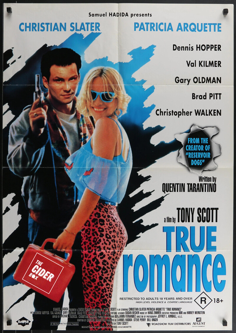 True Romance: Film Screening at The Cider Box at The Cider Box Tap Room