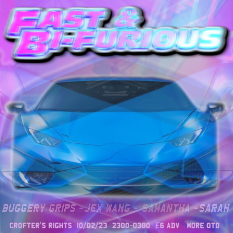Fast & Bi-Furious at Crofters Rights