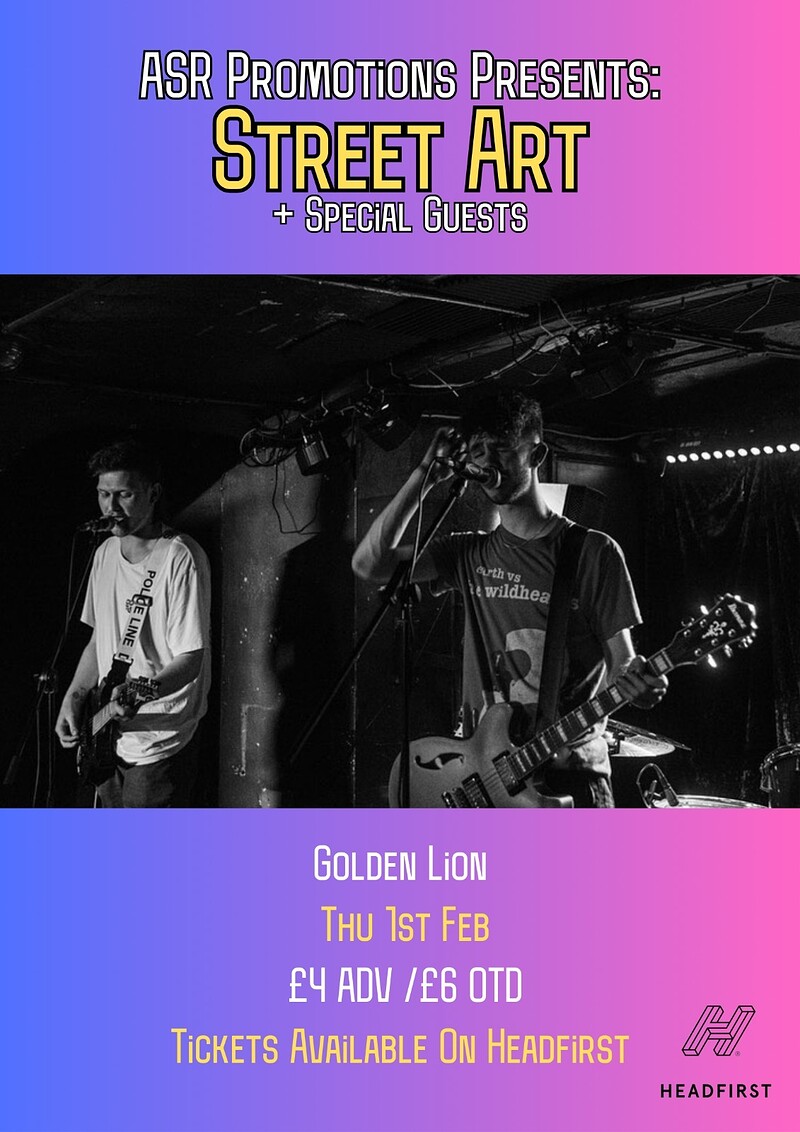 Street Art + Support at The Golden Lion