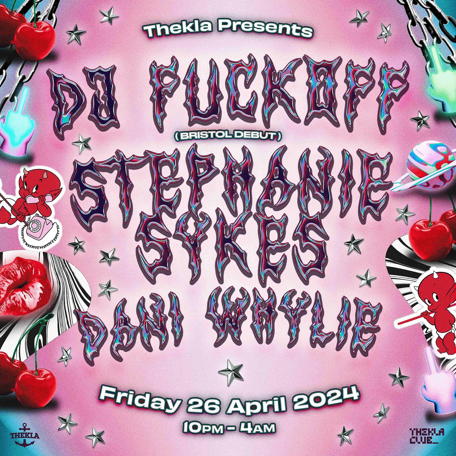 Thekla Presents: DJ Fuckoff + Stephanie Sykes at Thekla