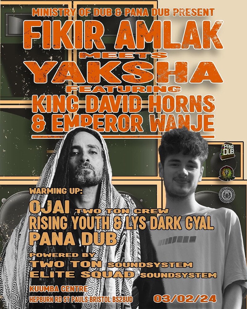 FIKIR AMLAK meets YAKSHA SOUNDS at KUUMBA CENTRE