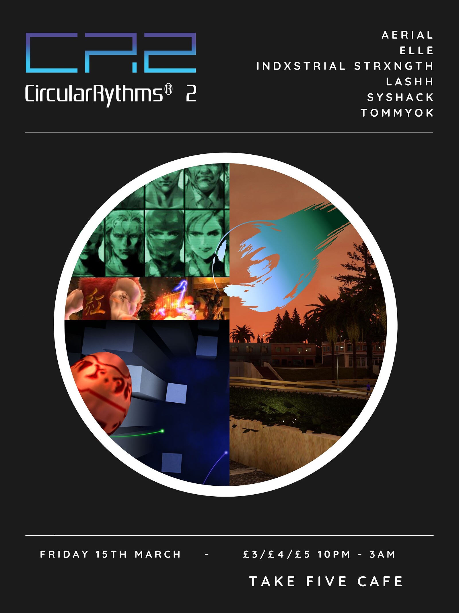 Circular Rhythms 2 at Take Five Cafe
