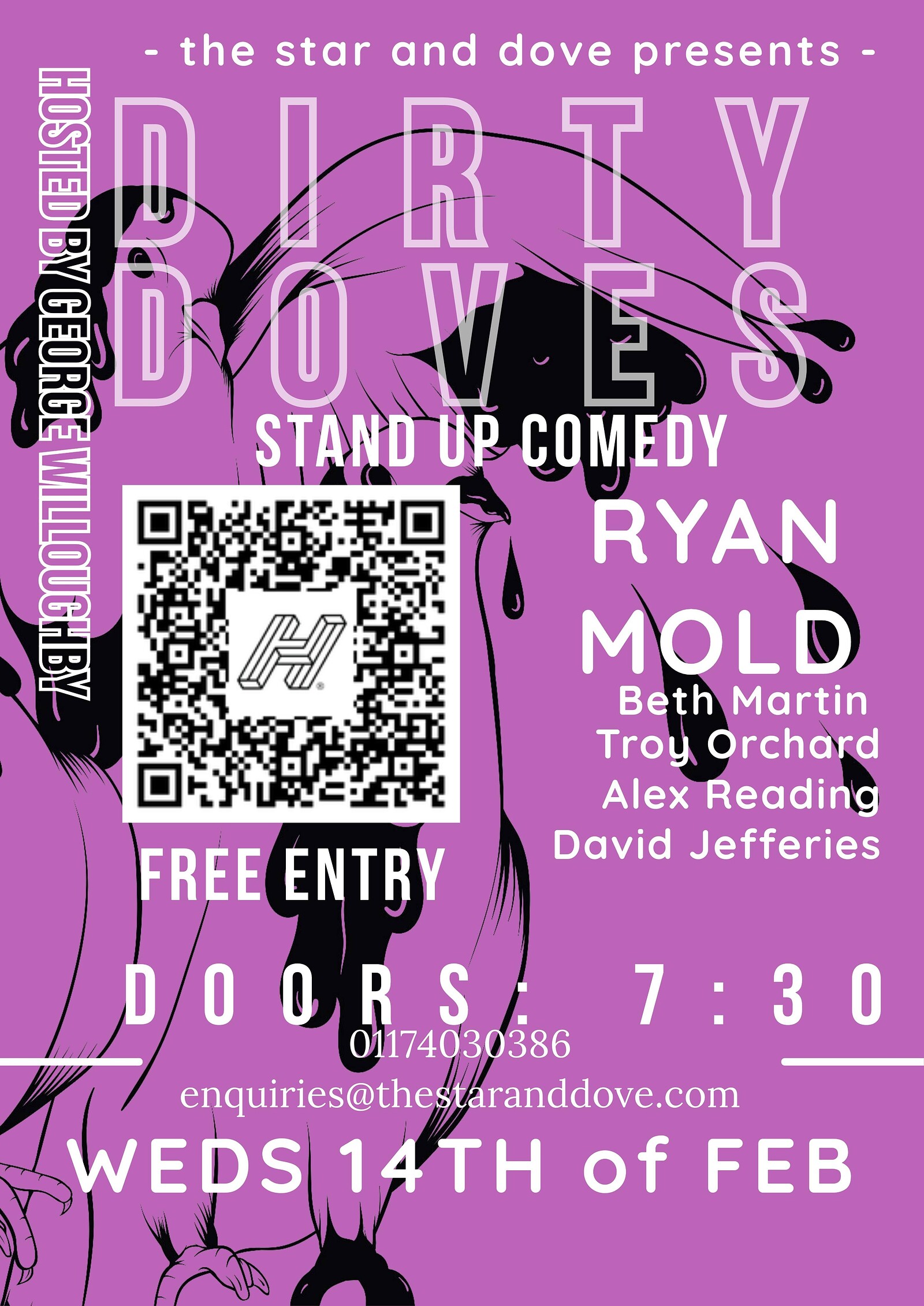 Dirty Doves Stand Up Comedy at The Star and Dove