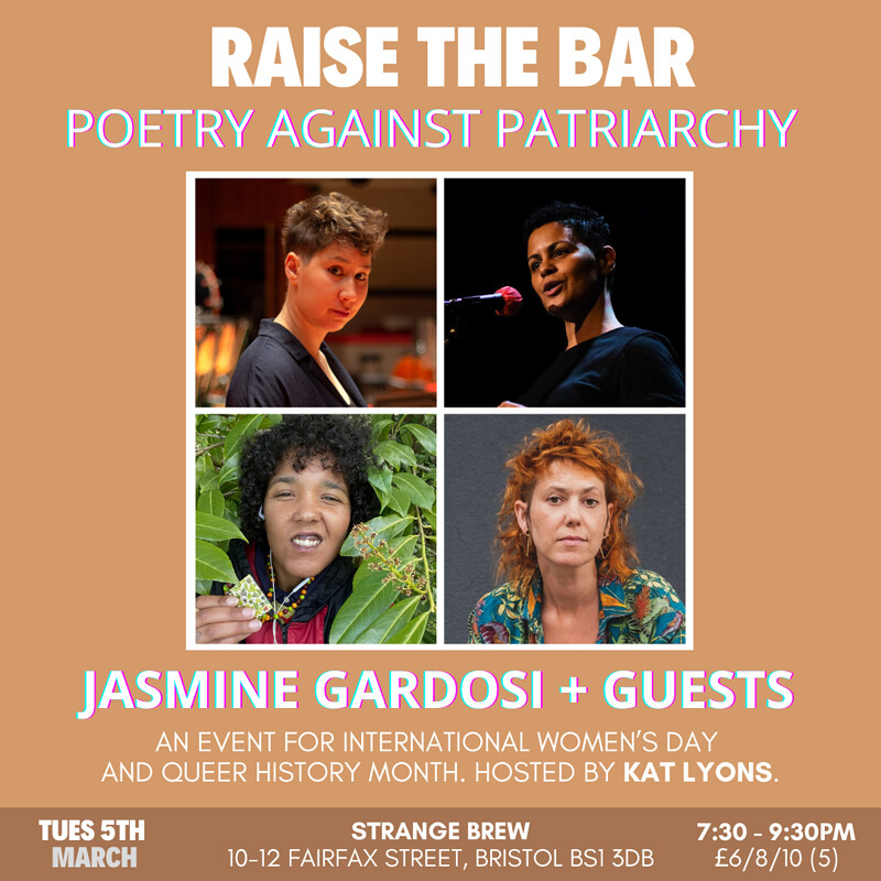 Raise the Bar | Poetry Against Patriarchy at Strange Brew