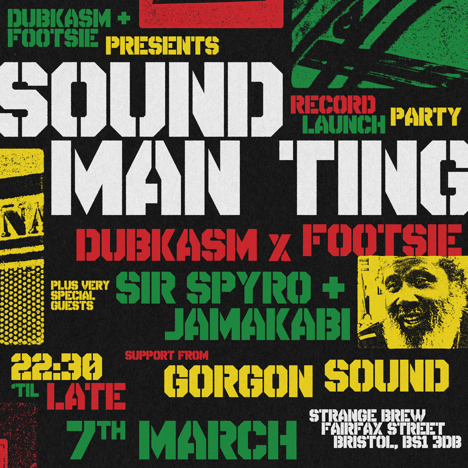 Dubkasm's Sound Man Ting - Record Launch Party at Strange Brew