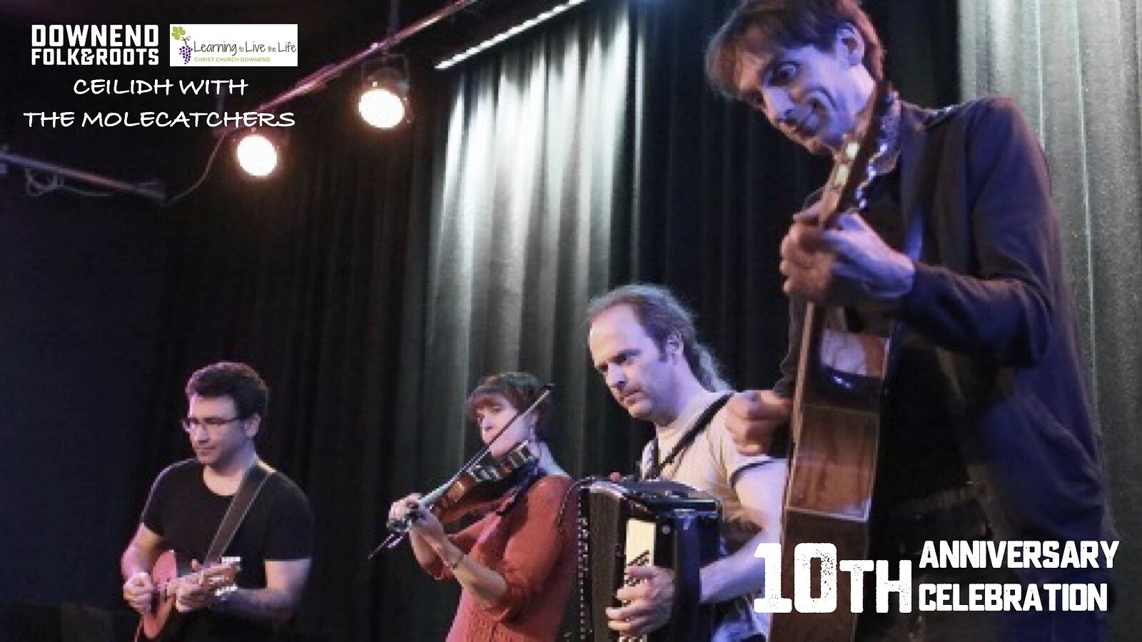 The Molecatchers at Downend Folk & Roots @ Christ Church Downend