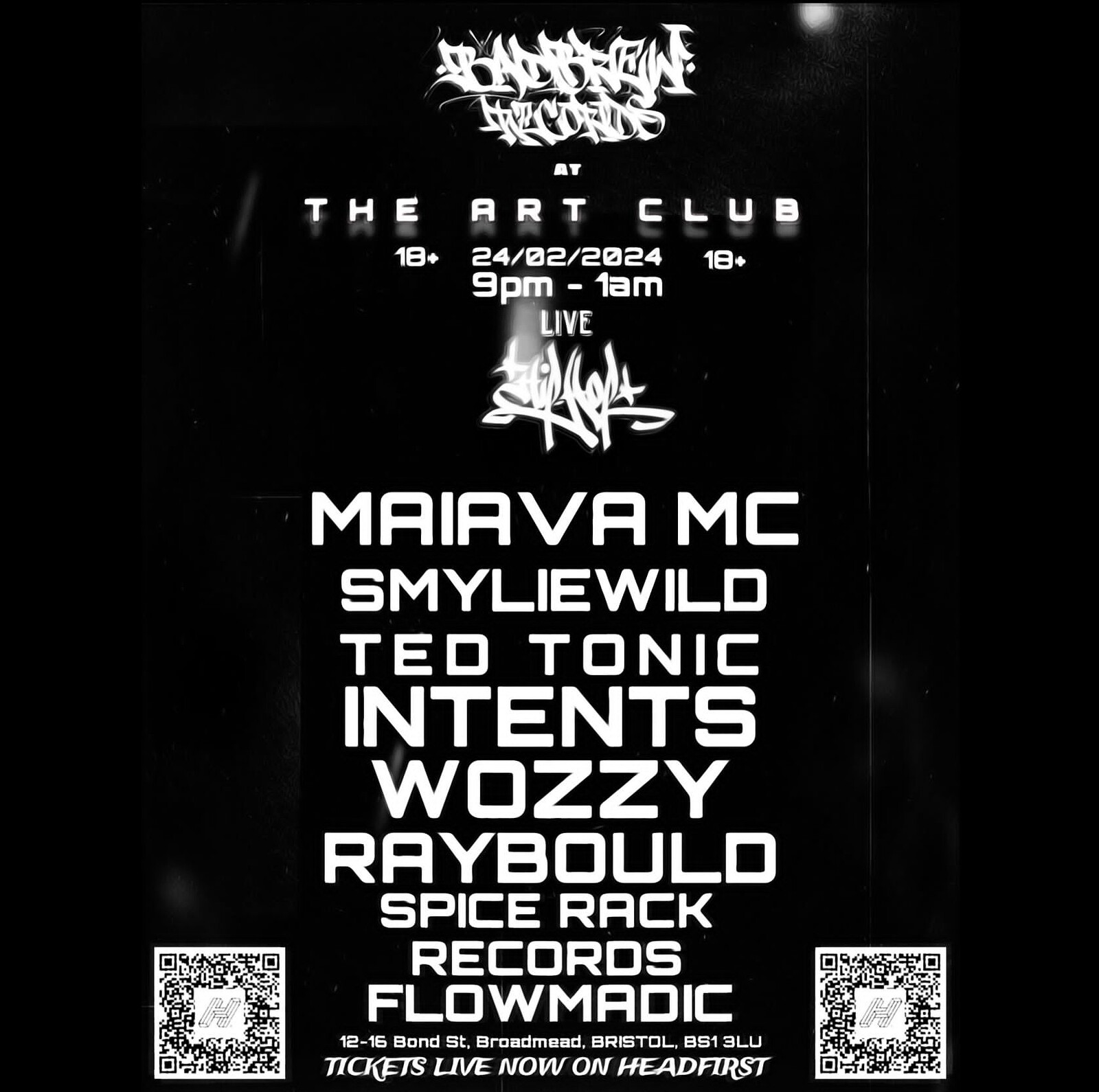 Bad Brew Records Hip Hop Night at Art Club