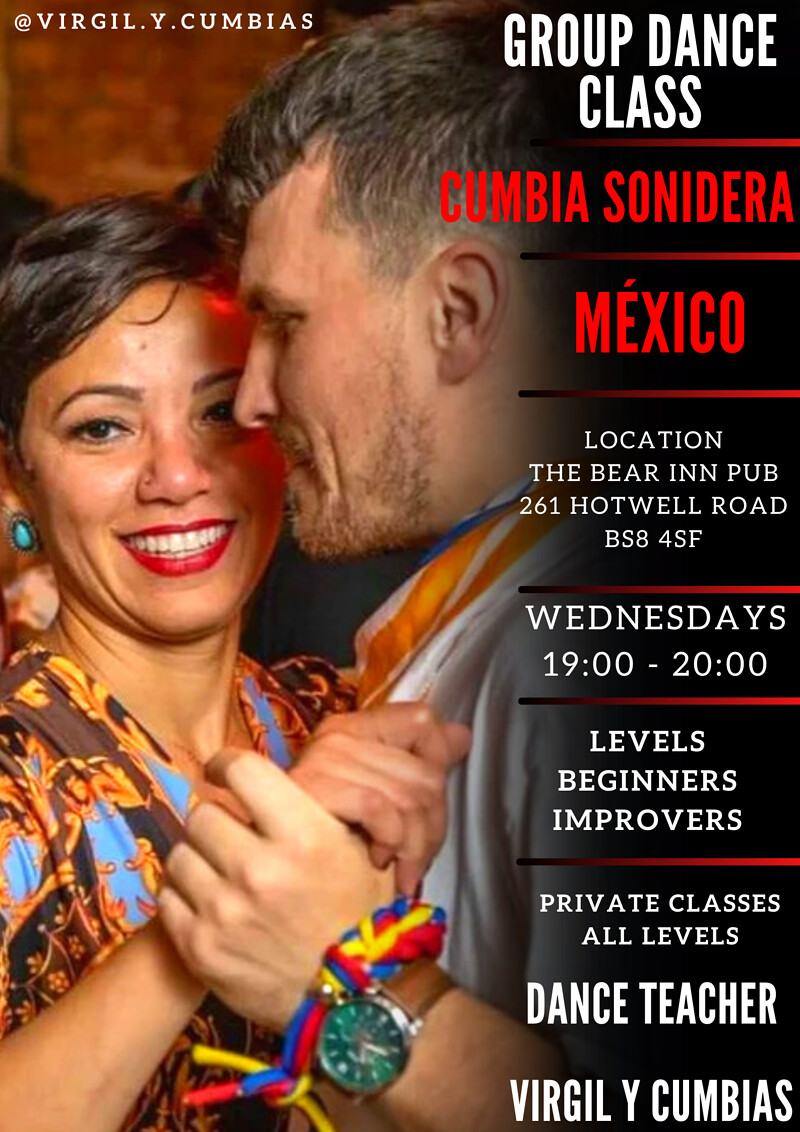 Cumbia Sonidera Rhythm and Flavour dance classes at The Bear inn