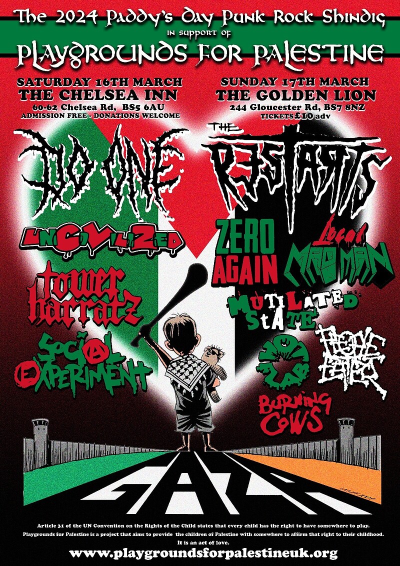 St Paddys Day Punk Rock Shindig Part 2 at The Golden Lion